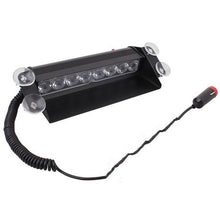 Load image into Gallery viewer, 8-LED Light Car Strobe Flash Dash Emergency Light Warning Lamp Warm White
