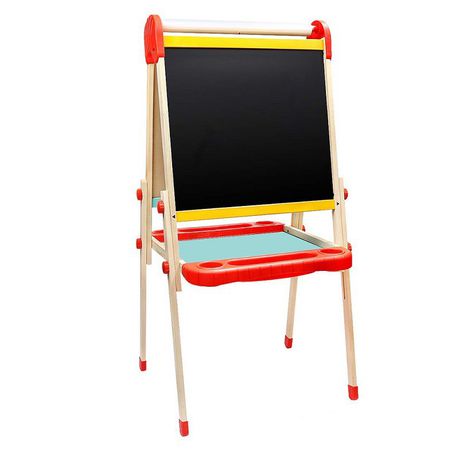 SDS 2-in1 Whiteboard Blackboard Kids Standing Art Easel Board Buy Online in Zimbabwe thedailysale.shop