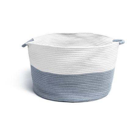 Paros Cotton Rope Laundry & Storage Basket Buy Online in Zimbabwe thedailysale.shop