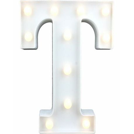 LED Lights Letter -T Buy Online in Zimbabwe thedailysale.shop