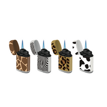 Load image into Gallery viewer, Zengaz Mega Jet Turbo Flame Lighter Cow
