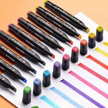 Load image into Gallery viewer, Urban Art Dual Tip Permanent  Art Markers - 36 Assortment Colours
