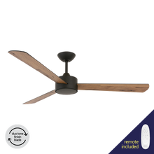 Load image into Gallery viewer, Zebbies Lighting - Francolin - Black 35W DC Motor Ceiling Fan With No Light
