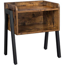 Load image into Gallery viewer, Bragg Rio Rustic Bedside Table, Brown
