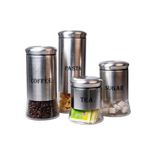 Load image into Gallery viewer, DH - 4 pcs Canister Set with Print
