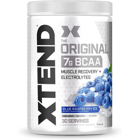 Xtend Original BCAA Powder Blue Raspberry Ice - 420g Buy Online in Zimbabwe thedailysale.shop