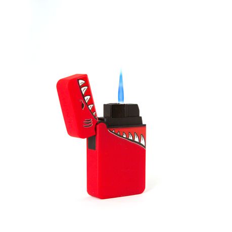 Zenga Grand Jet Flame Shark Lighter - Red Buy Online in Zimbabwe thedailysale.shop