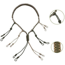 Load image into Gallery viewer, Umbrella Cord Braided Collar Hunting Decoy Rope Lanyard - Green &amp; ACU Camo
