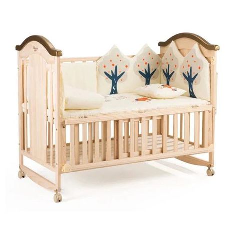 Belecoo Wooden Baby Cot 5 in 1 - Tree Buy Online in Zimbabwe thedailysale.shop