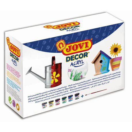 JOVI Décor Acryl Paint - 6x55ml Buy Online in Zimbabwe thedailysale.shop