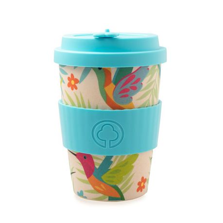 Bamboo Cup 400ml Birds Buy Online in Zimbabwe thedailysale.shop