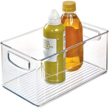 Load image into Gallery viewer, (JD-TX303) Storage Organising Fridge Bin Clear Acrylic Small
