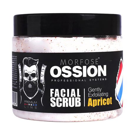 Ossion P.B.L Facial Scrub Apricot 400ml - prevents ingrowns Buy Online in Zimbabwe thedailysale.shop