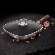 Load image into Gallery viewer, Berlinger Haus 28cm Marble Coating Grill Pan with Lid - i-Rose Edition
