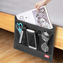 Load image into Gallery viewer, Maisonware Bedside 4 Pocket Storage Organizer
