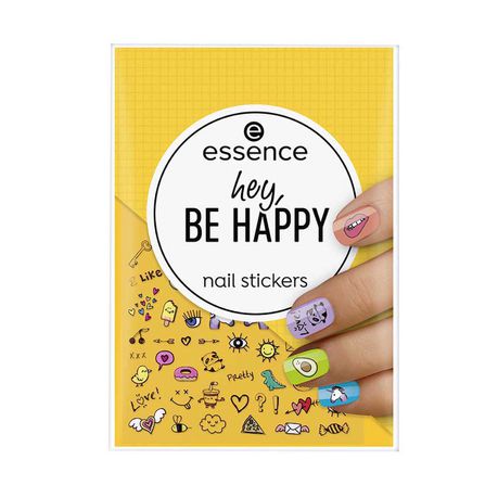 essence Hey, Be Happy Nail Stickers