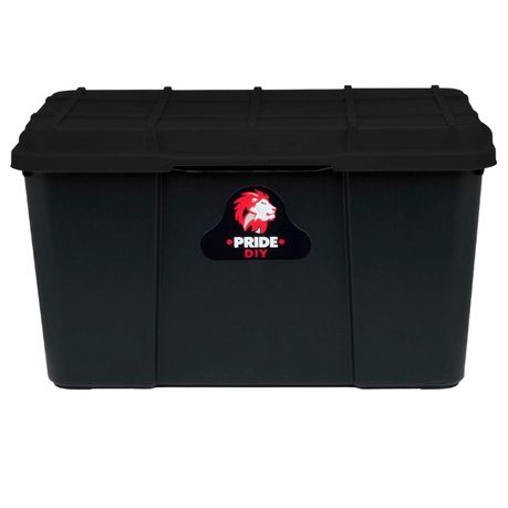 Pride - Storage Box - Black (45L) Buy Online in Zimbabwe thedailysale.shop