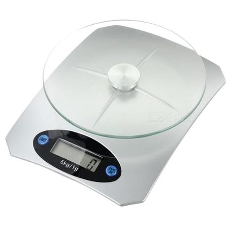 Xclusiv - Digital Kitchen Scale (Up to 5 Kg) - Includes 2 x AAA Batteries Buy Online in Zimbabwe thedailysale.shop