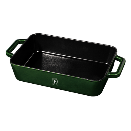 Berlinger Haus 30cm Cast Iron with Turkish Enamel Coating Roaster Pan - Emerald Collection