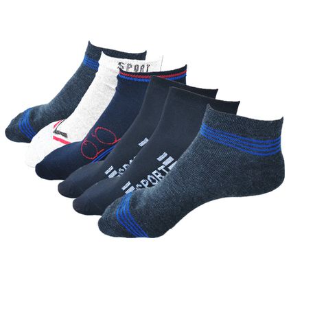 6 x Sport Low Cut Ankle Socks For Men Or Women Invisible Socks Buy Online in Zimbabwe thedailysale.shop