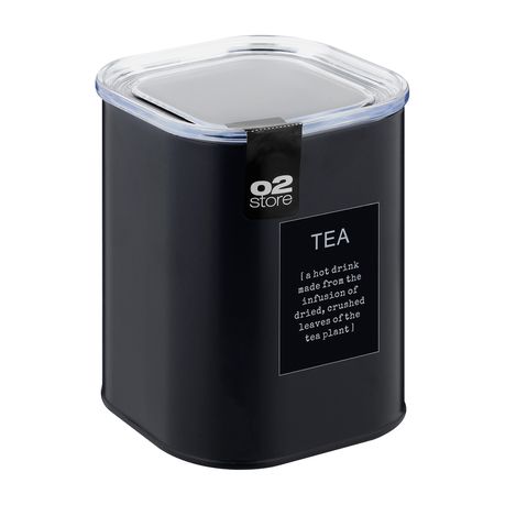 O2 Store Tea Cannister Navy