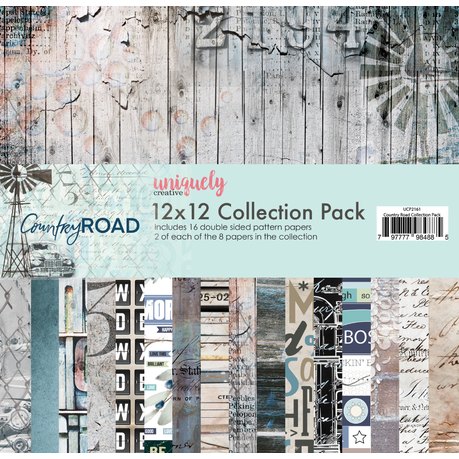 Country Roads Paper Pack (16 Sheets) Buy Online in Zimbabwe thedailysale.shop