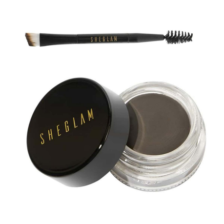 Sheglam Waterproof Tinted Eyebrow Cream with Tapered Brush - Ebony Buy Online in Zimbabwe thedailysale.shop