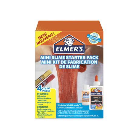 ELMER'S Mini Slime Kit Gold/Red