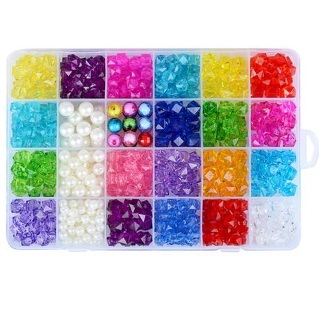 Craft Bead Set Crystal 24 Grid