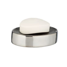 Load image into Gallery viewer, Wenko – Soap Dish – Nuria Range – Silver/Anthracite - Ceramic
