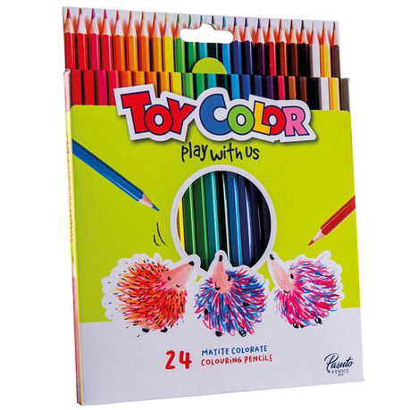 Toy Color Wooden Pencils: 24 Colours Buy Online in Zimbabwe thedailysale.shop