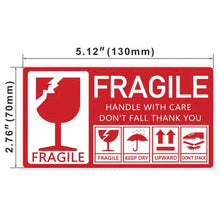 Load image into Gallery viewer, LASA 250 Fragile Warning Label - 7cm * 13cm
