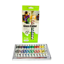 Load image into Gallery viewer, Glass Paint - Set of 12 Paints
