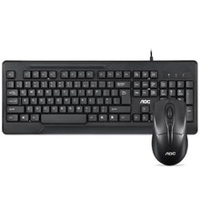 Load image into Gallery viewer, AOC KM160 Wired Ultra Slim Keyboard &amp; Mouse Combo Set
