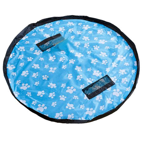 Portable Large Capacity Baby Toy Quick Storage Bag - Blue Buy Online in Zimbabwe thedailysale.shop