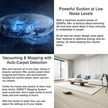 Load image into Gallery viewer, Ecovacs Deebot N8+ Robot Vacuum Cleaner - dToF LiDAR, 110min Runtime
