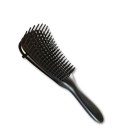 Detangling Brush - for Coily, Curly & Kinky Hair - Black Buy Online in Zimbabwe thedailysale.shop