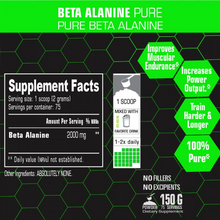 Load image into Gallery viewer, Just Pure Beta Alanine 150g
