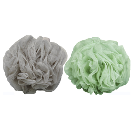 MXM - Bath Sponge & Shower Loofah for Body Cleansing Single Tone - 2 Pack Buy Online in Zimbabwe thedailysale.shop