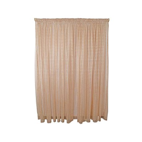 Luxury Bedding Gold Net Lace Curtain