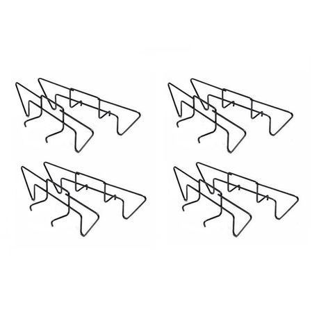 Charcoal Rail Combo 4 Pack - 2 Rails Per Pack