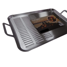 Load image into Gallery viewer, Lifespace Large Braai Breakfast Pan - Half Perforated Base
