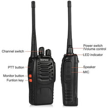 Load image into Gallery viewer, A Pair 2way Radio Set Walkie Talkie 00-470MHz Uhf FM Transceiver
