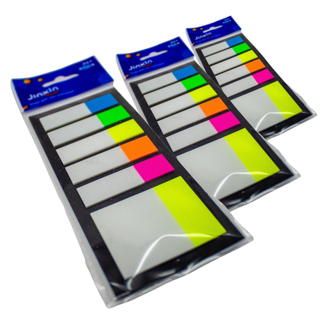 Sticky Notes x3 - Index Tabs - book marks Buy Online in Zimbabwe thedailysale.shop