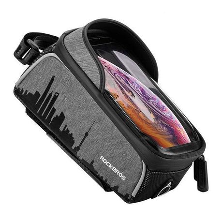 Rockbros Top Tube Waterproof Bicycle Bag for Phones Below 6.0’’ Buy Online in Zimbabwe thedailysale.shop