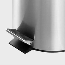 Load image into Gallery viewer, Householder Polished Stainless Steel Foot Pedal Waste Bin 3L
