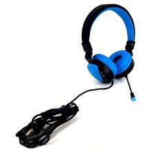 Load image into Gallery viewer, Foldable Gaming Headphones - AKZ-021 -Blue
