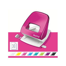 Load image into Gallery viewer, Leitz: Wow Office 2 Hole Metal Punch - Pink
