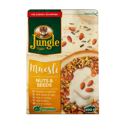 Jungle Nuts & Seeds Muesli 400g