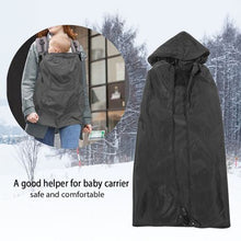 Load image into Gallery viewer, Portable Universal Waterproof Windproof Baby Carrier Cape
